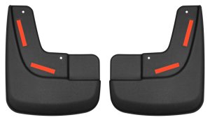 Ford F-150 Mud Guards - Front - Husky Liners - Custom-Molded - Black - `17-`18